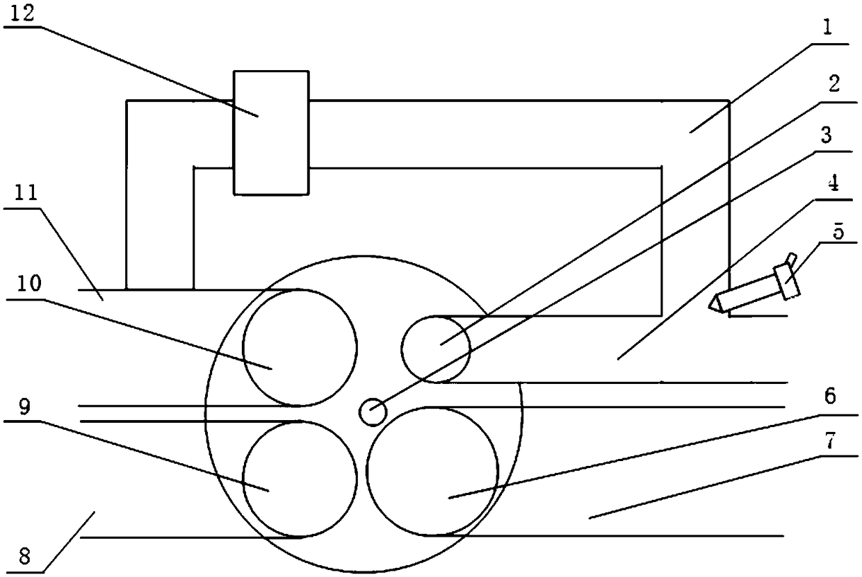 Diesel engine exhaust reforming stratified combustion system and control method