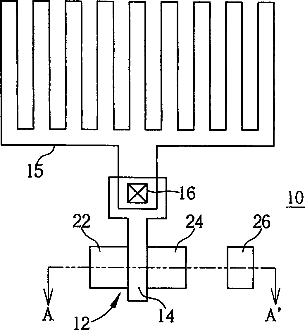 High sensitivity testing structure for evaluating plasma antenna effect
