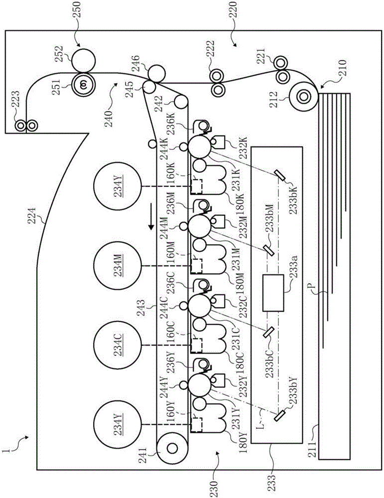 Toner, toner collecting unit, image forming device and image forming method
