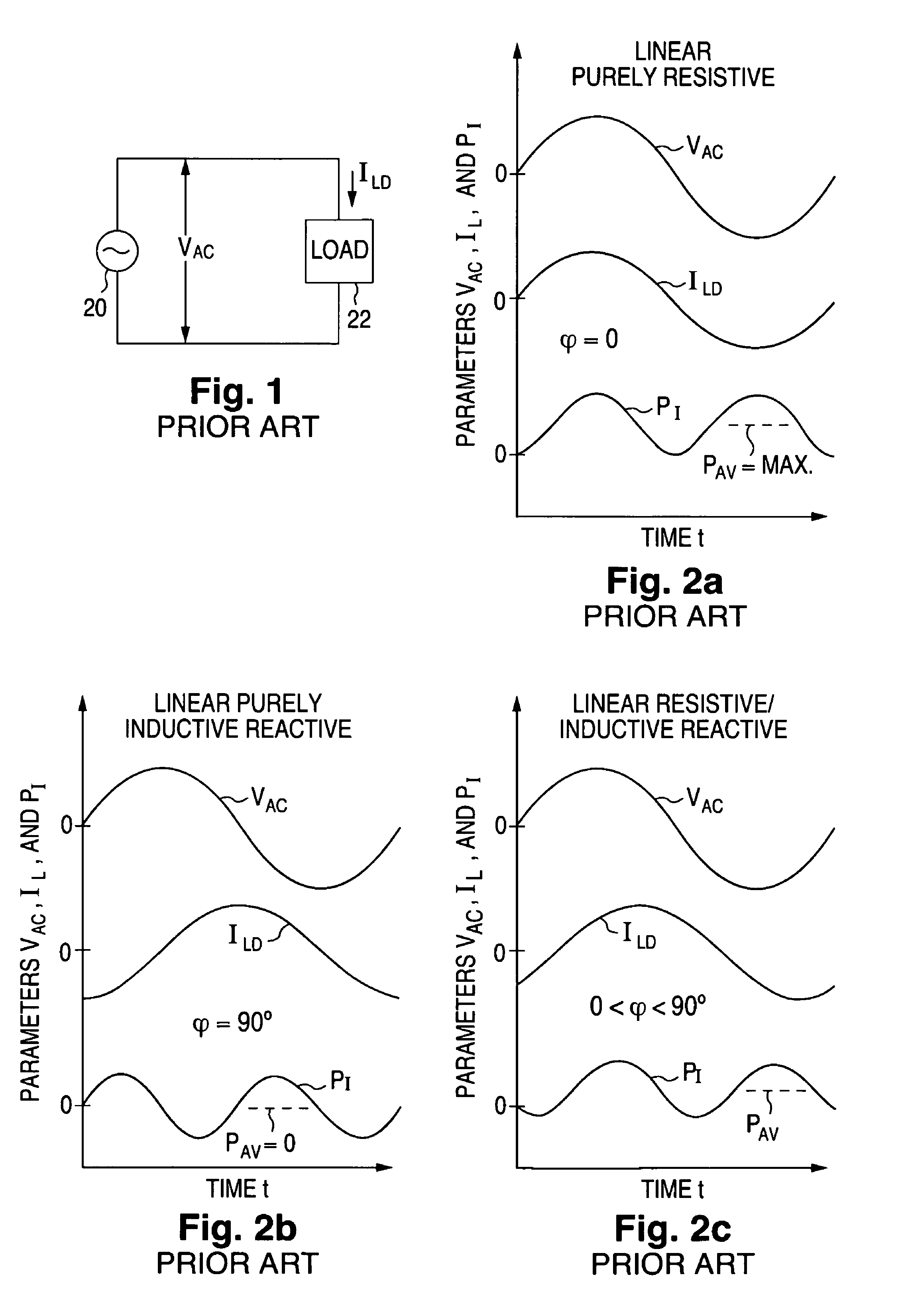 Power factor correction by measurement and removal of overtones