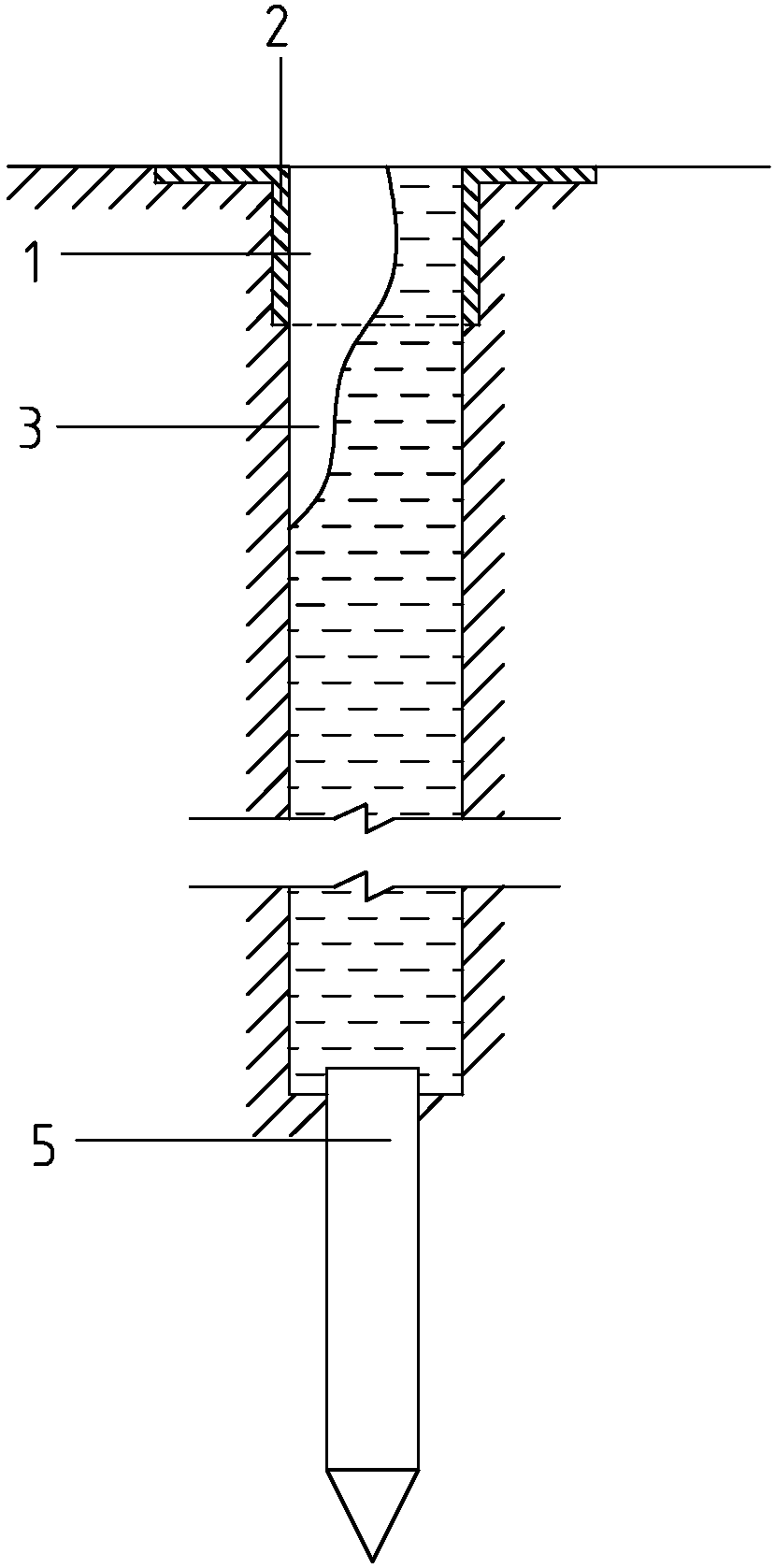 Construction method for high-precision underground wall