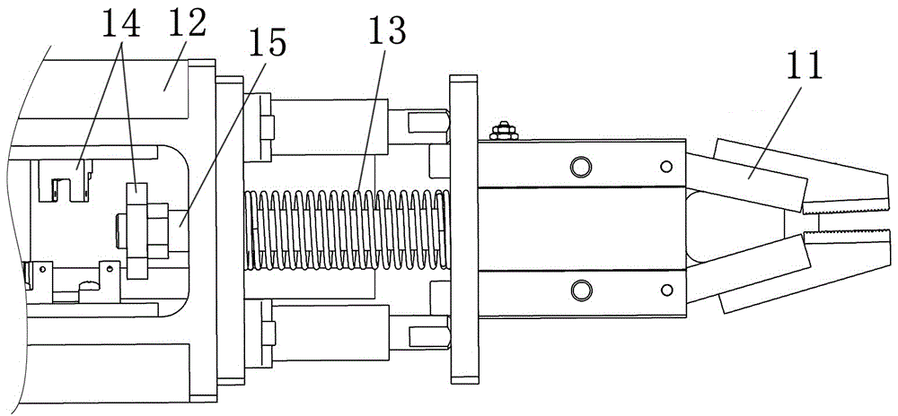 Curing barrel surface dose rate detection device and detection method thereof