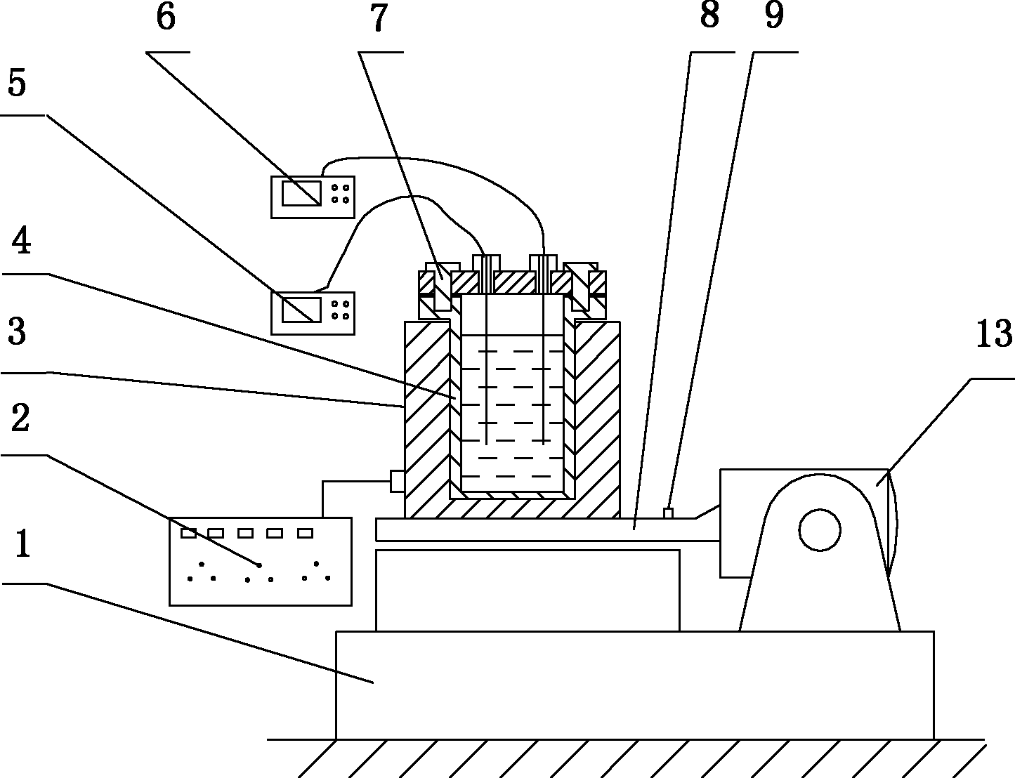 Experimental device and method for thick oil water thermal-catalytic cracking under effect of low frequency vibration waves