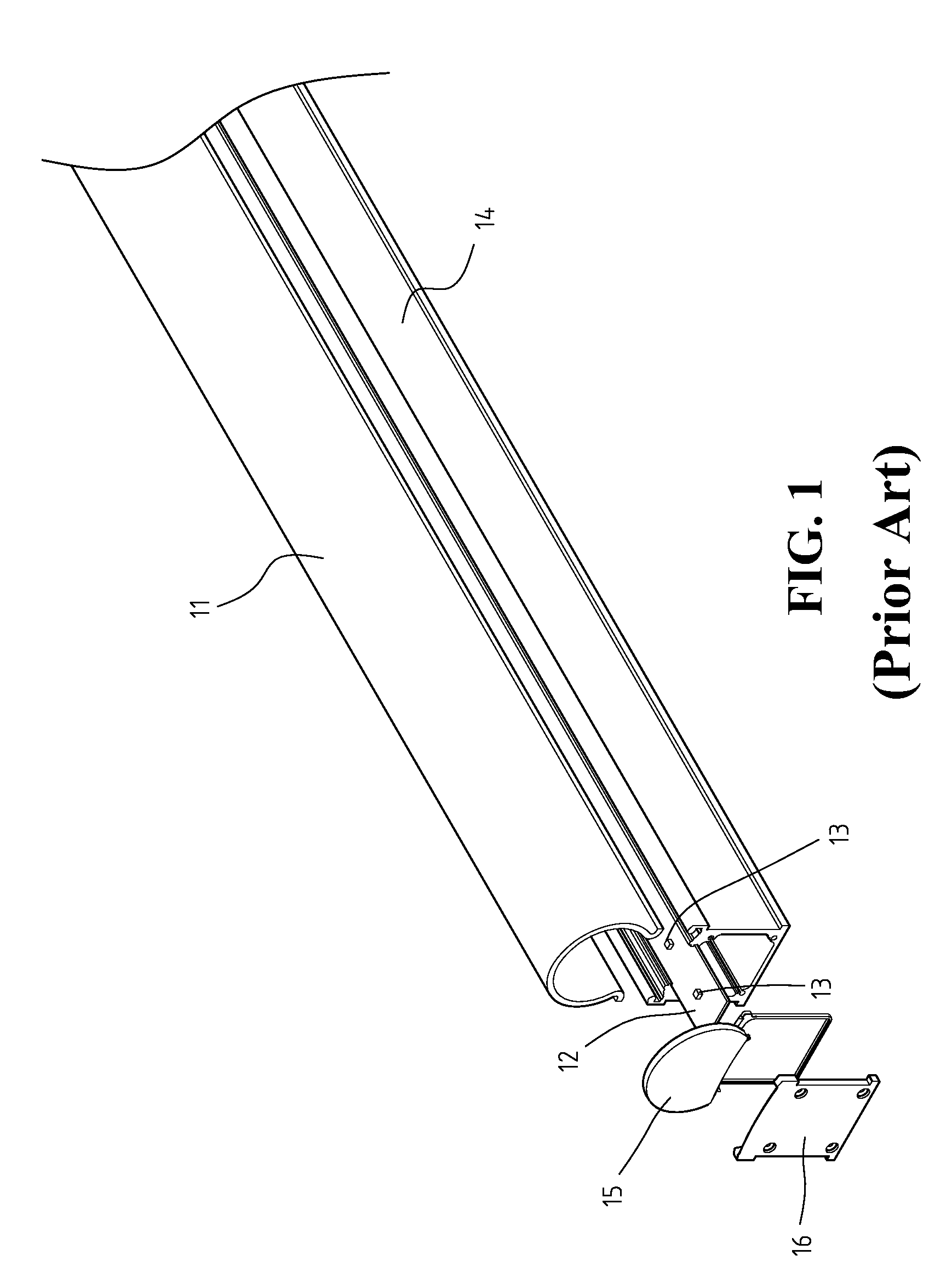 Structure for a high efficiency and water-proof lighting device