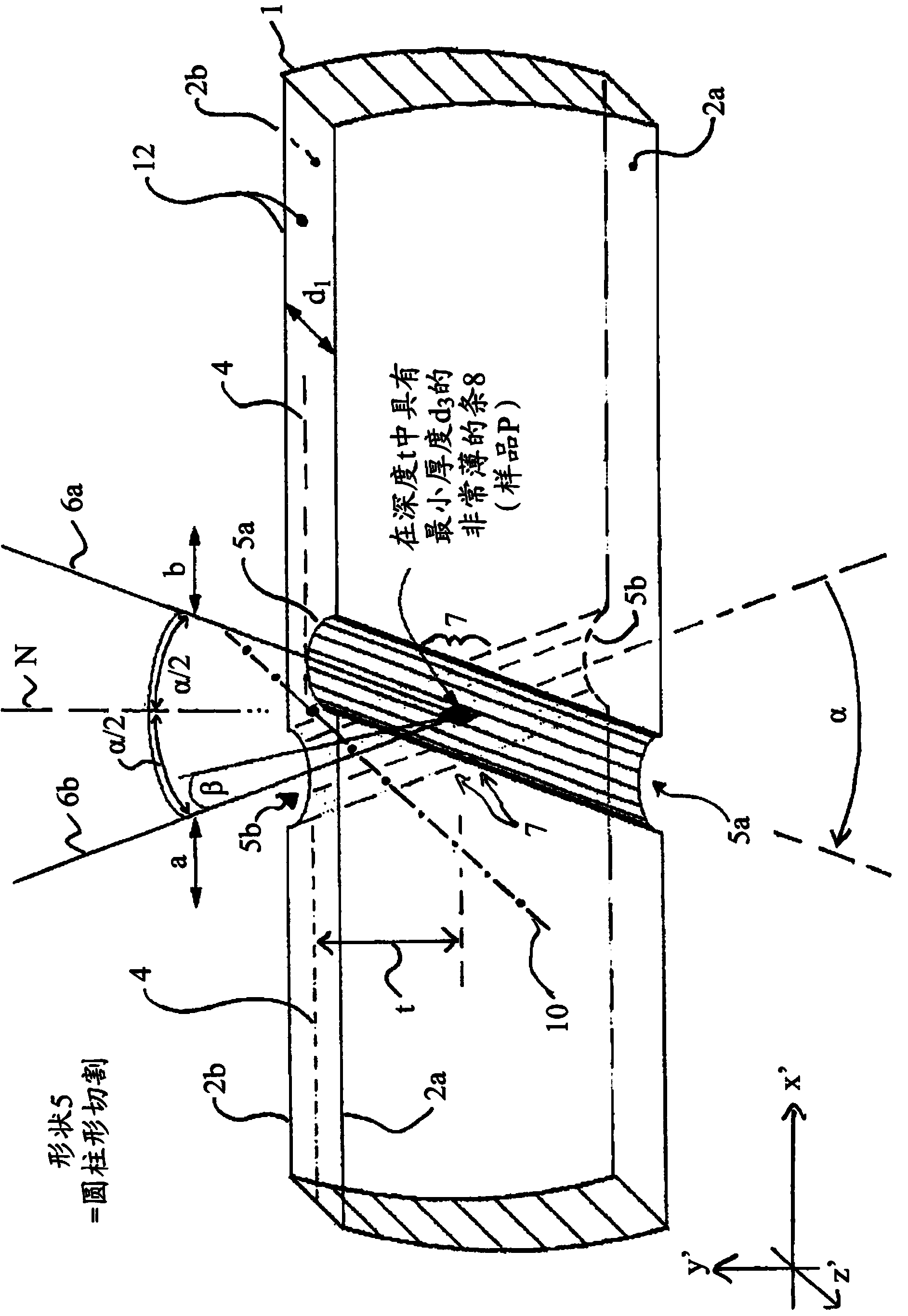 Method and device for the preparation of a sample for microstructure diagnostics