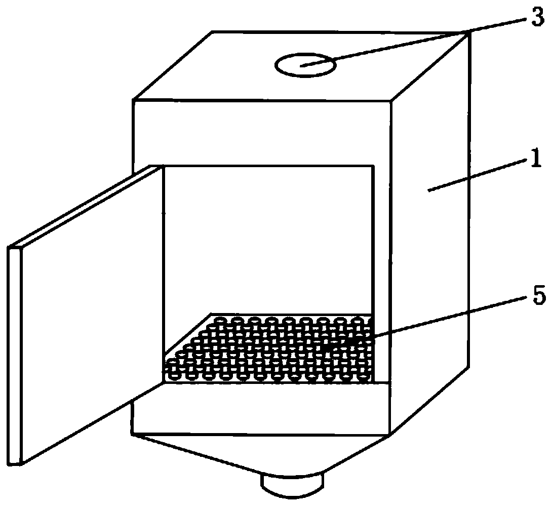 Device for making spotted pig preserved meat