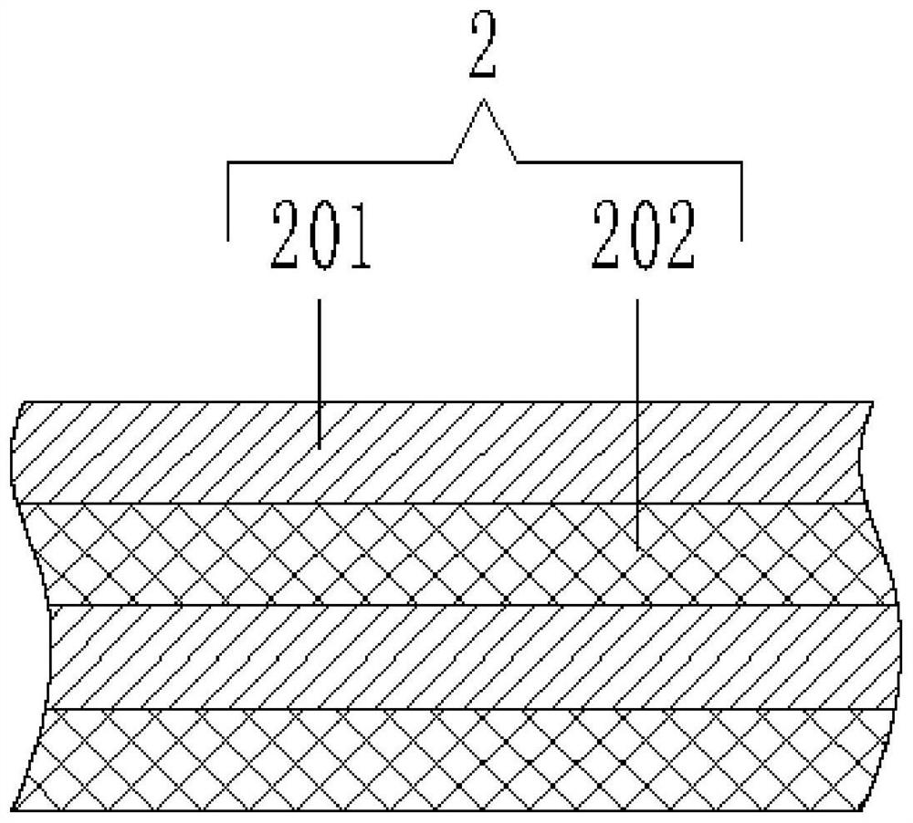 An anti-interference data communication cable