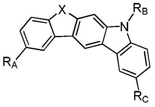 Compounds containing heteroatom bridging carbazole structural units and their preparation methods and applications