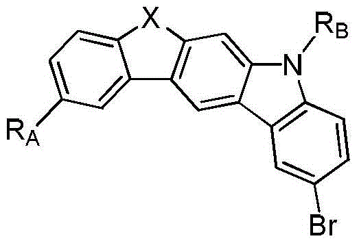 Compounds containing heteroatom bridging carbazole structural units and their preparation methods and applications