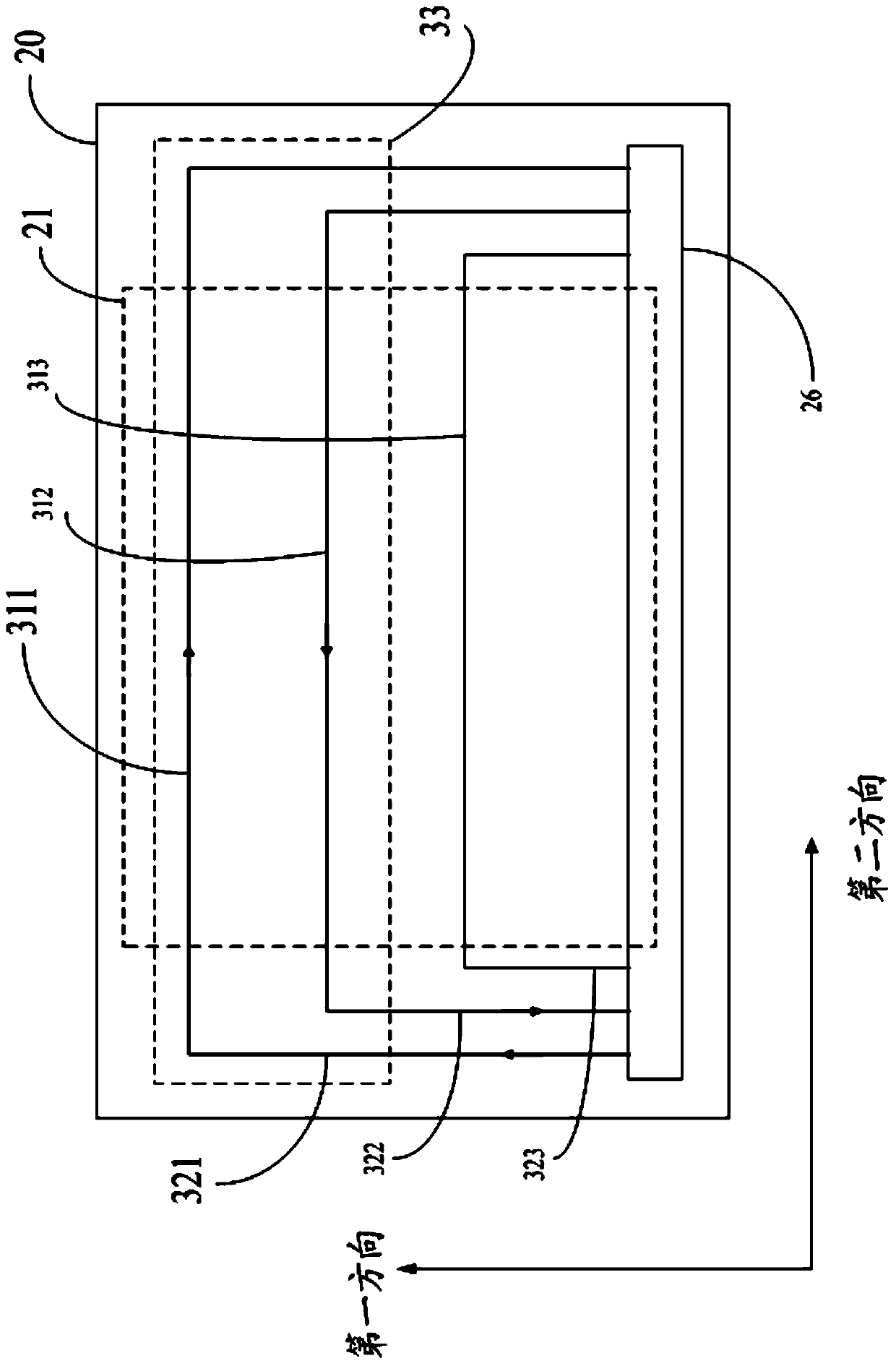 Touch screen and touch-control display device