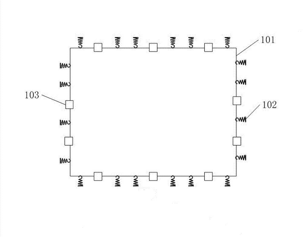 Follow-up distributed perturbation screen secondary speckle eliminating device