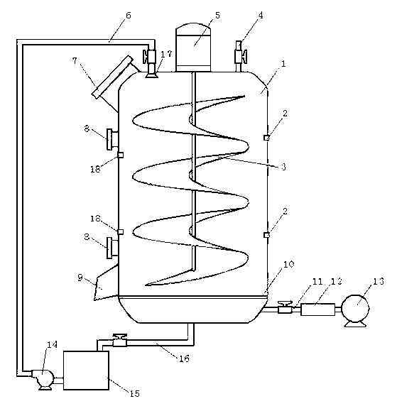 Biomass tower type compost treatment device and method