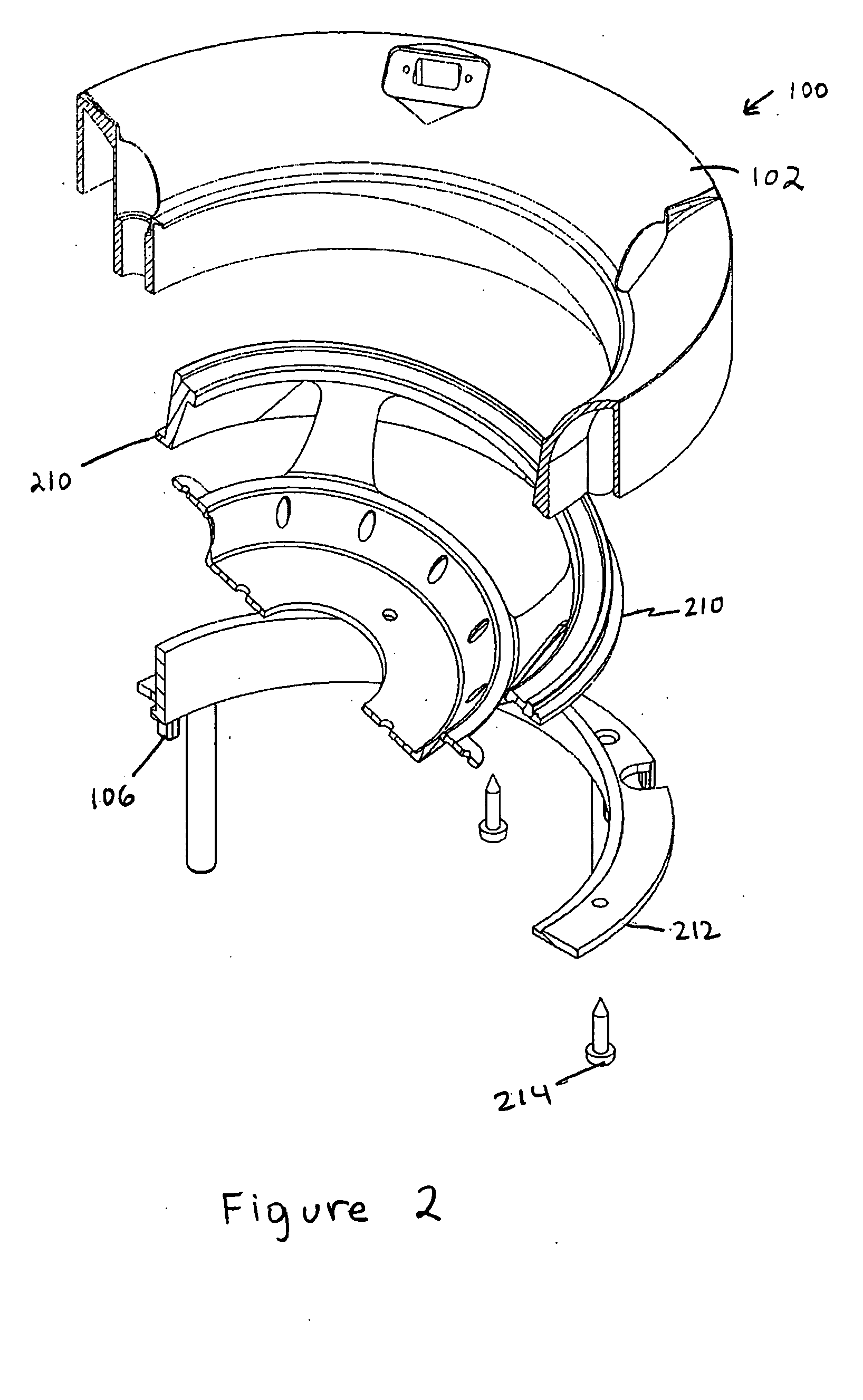 Audio device post extension and angling system