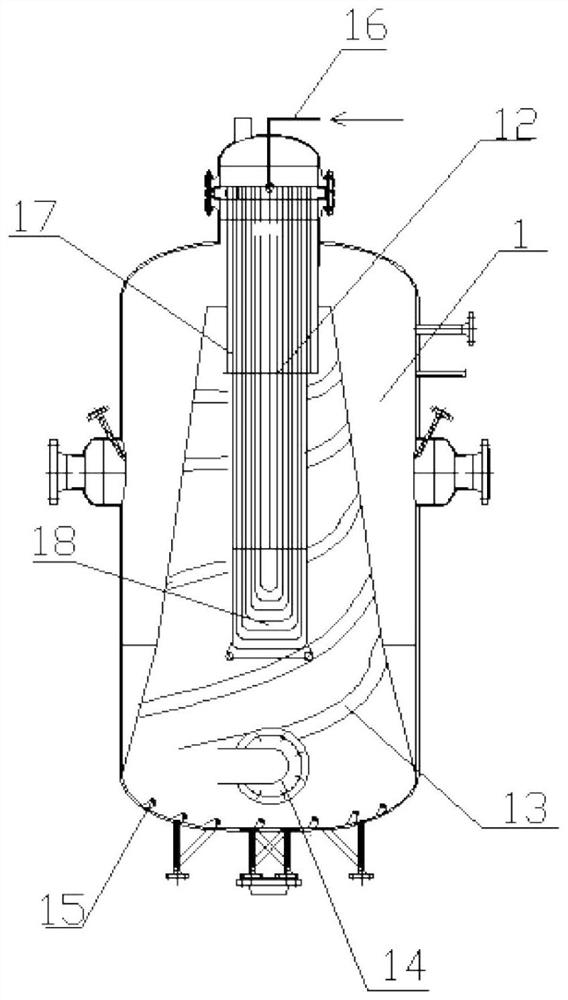 A filter assembly for closed circulating water system