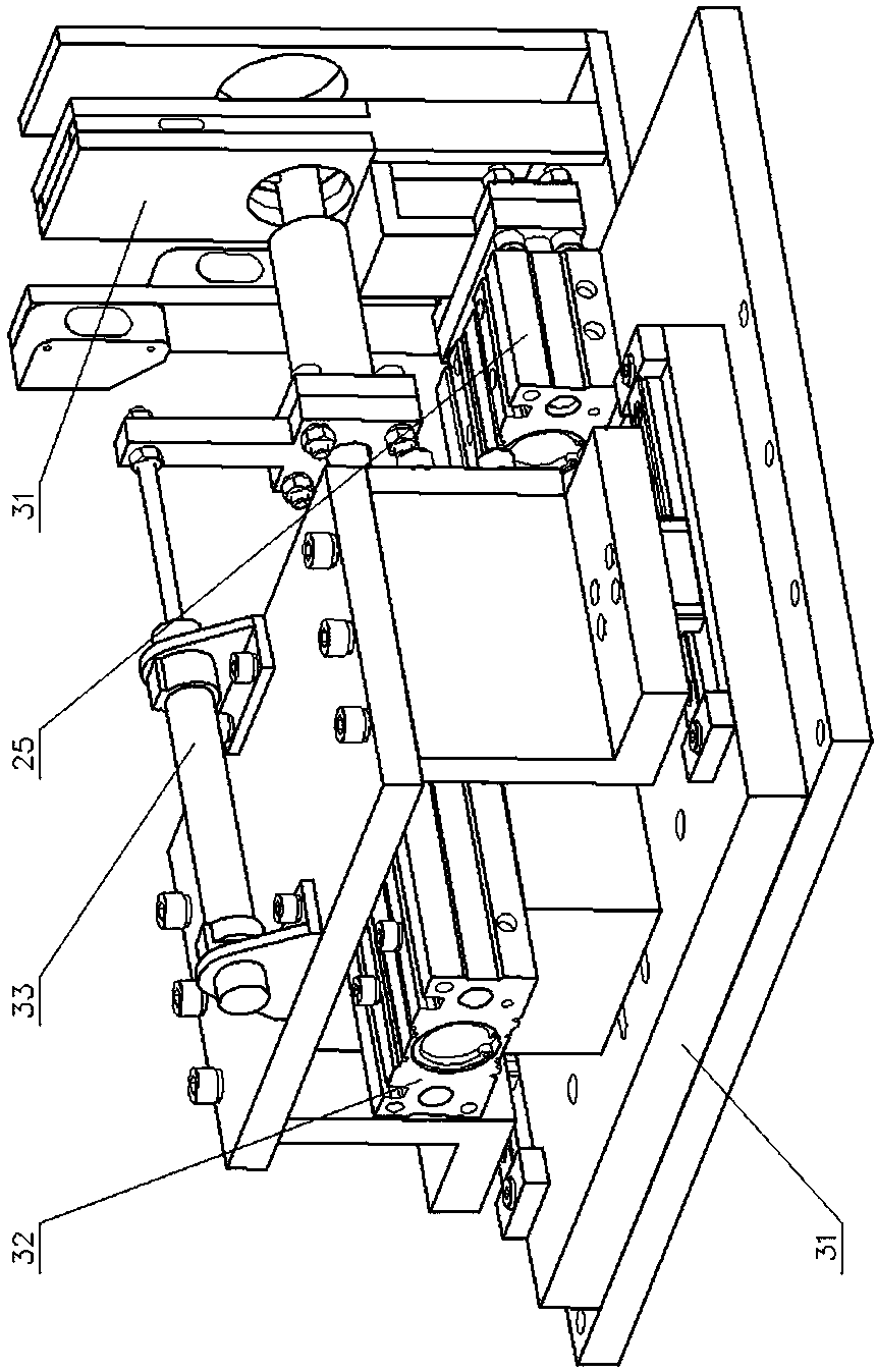 Automatic filling device for clean pipe sealing ring