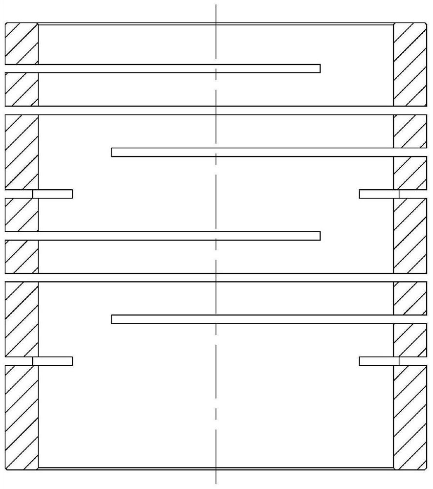 A bottom-hole motor pdc plane thrust bearing group