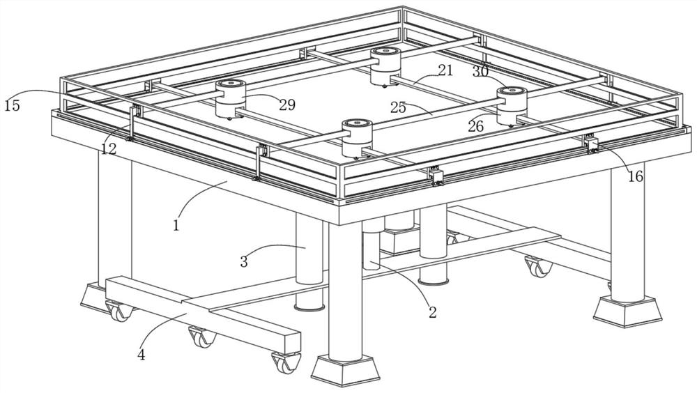 Six-axis robot transfer device