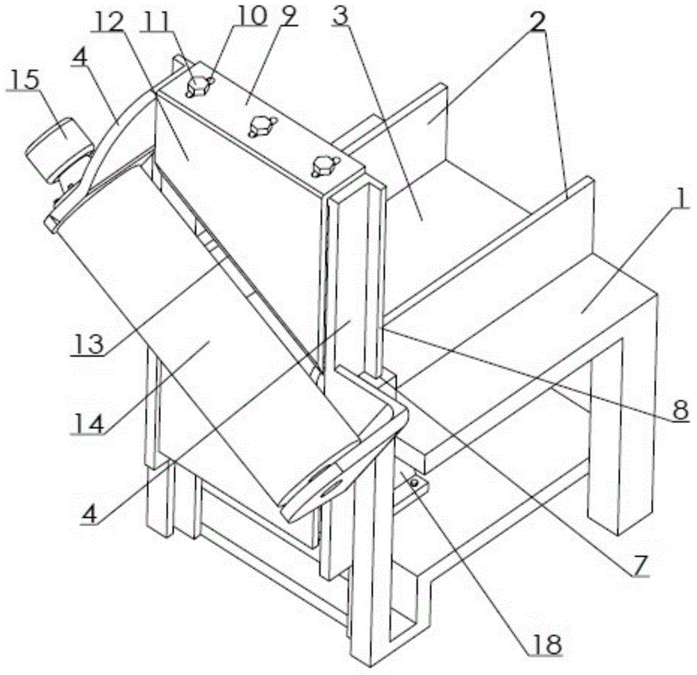 Direct-drive roller type meat blank slice cutter capable of preventing oblique knife from being broken