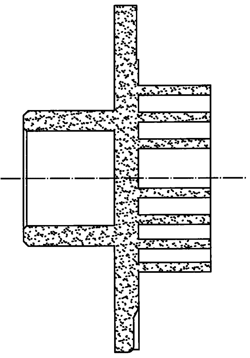 Method for manufacturing air compressor moving plate