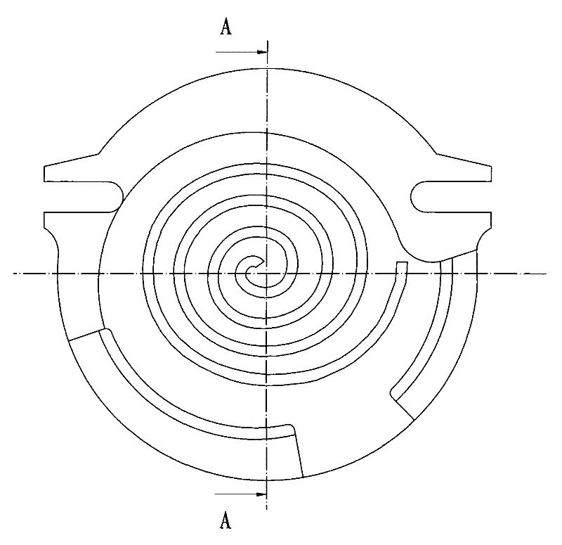 Method for manufacturing air compressor moving plate
