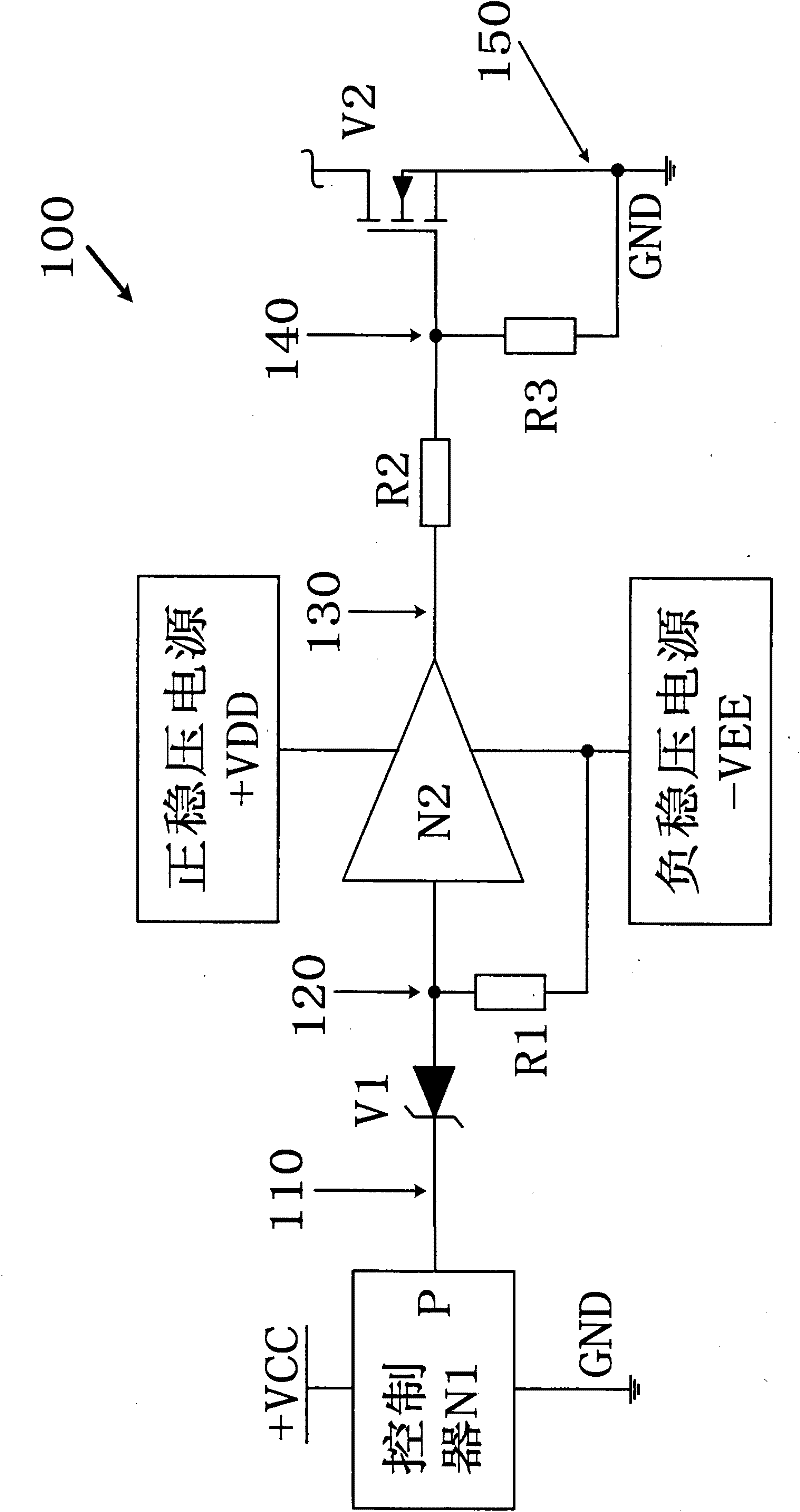 Grid drive circuit of insulated grid device