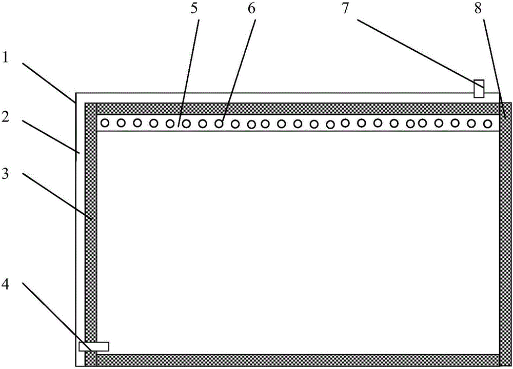 Refrigerated transport box with cold recovery