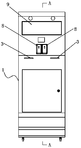 Vending machine for sheet-shaped articles