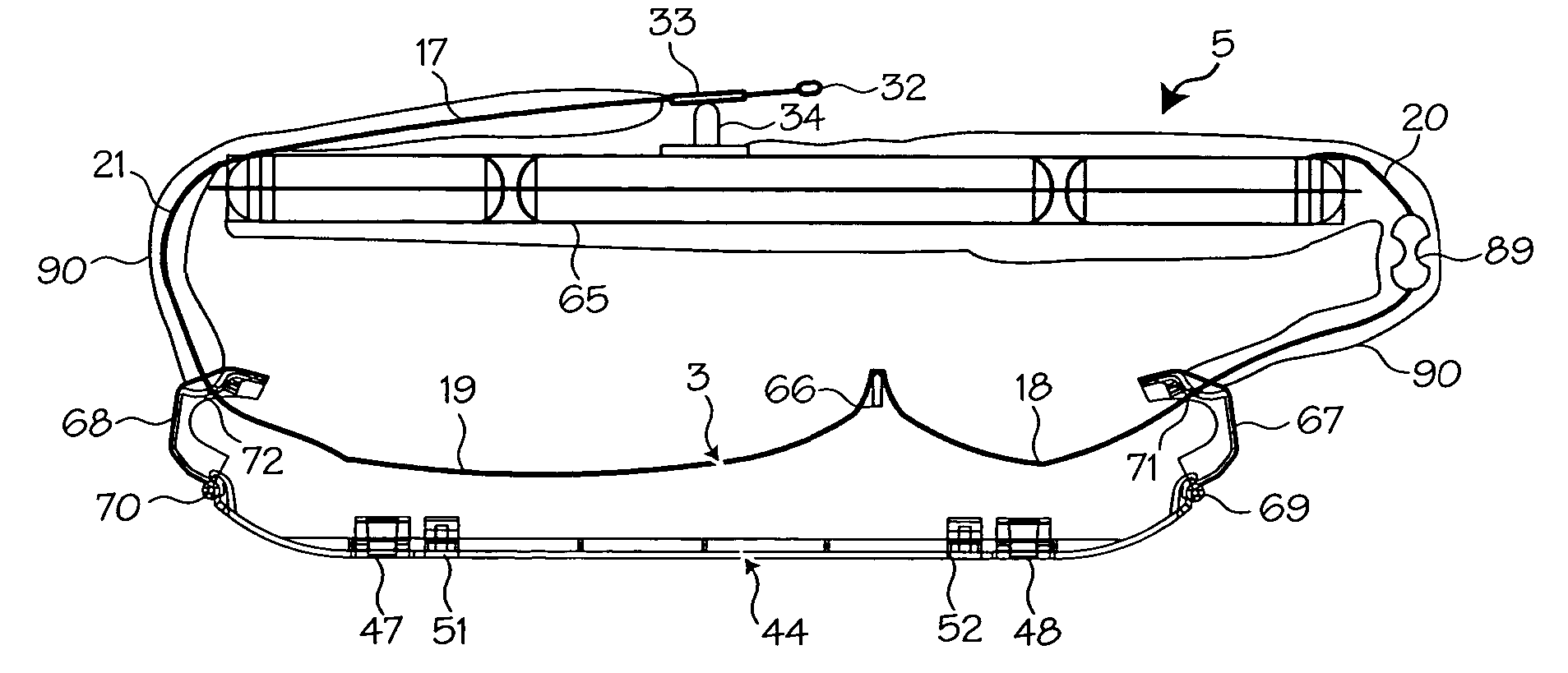 Safety mechanisms for belt cartridge used with chest compression devices