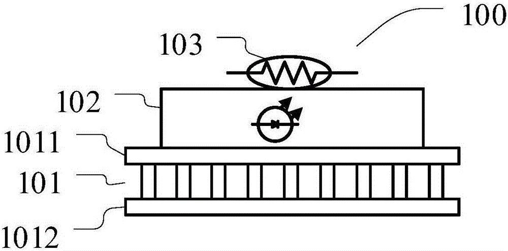 Method and device used for controlling wavelength of light emitting component