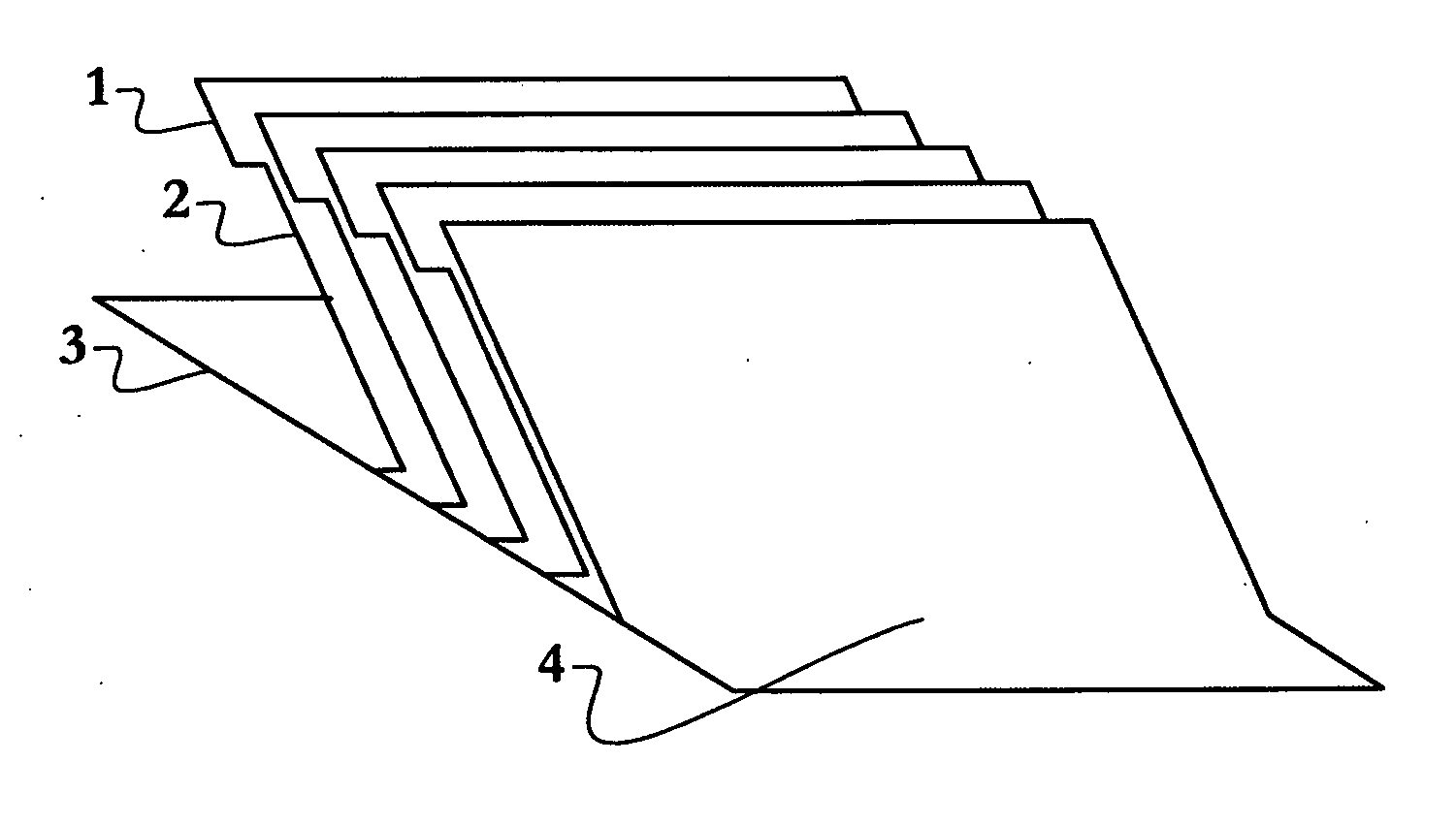 Organizational Insert for Storage of Documents and Method for Production Therefor