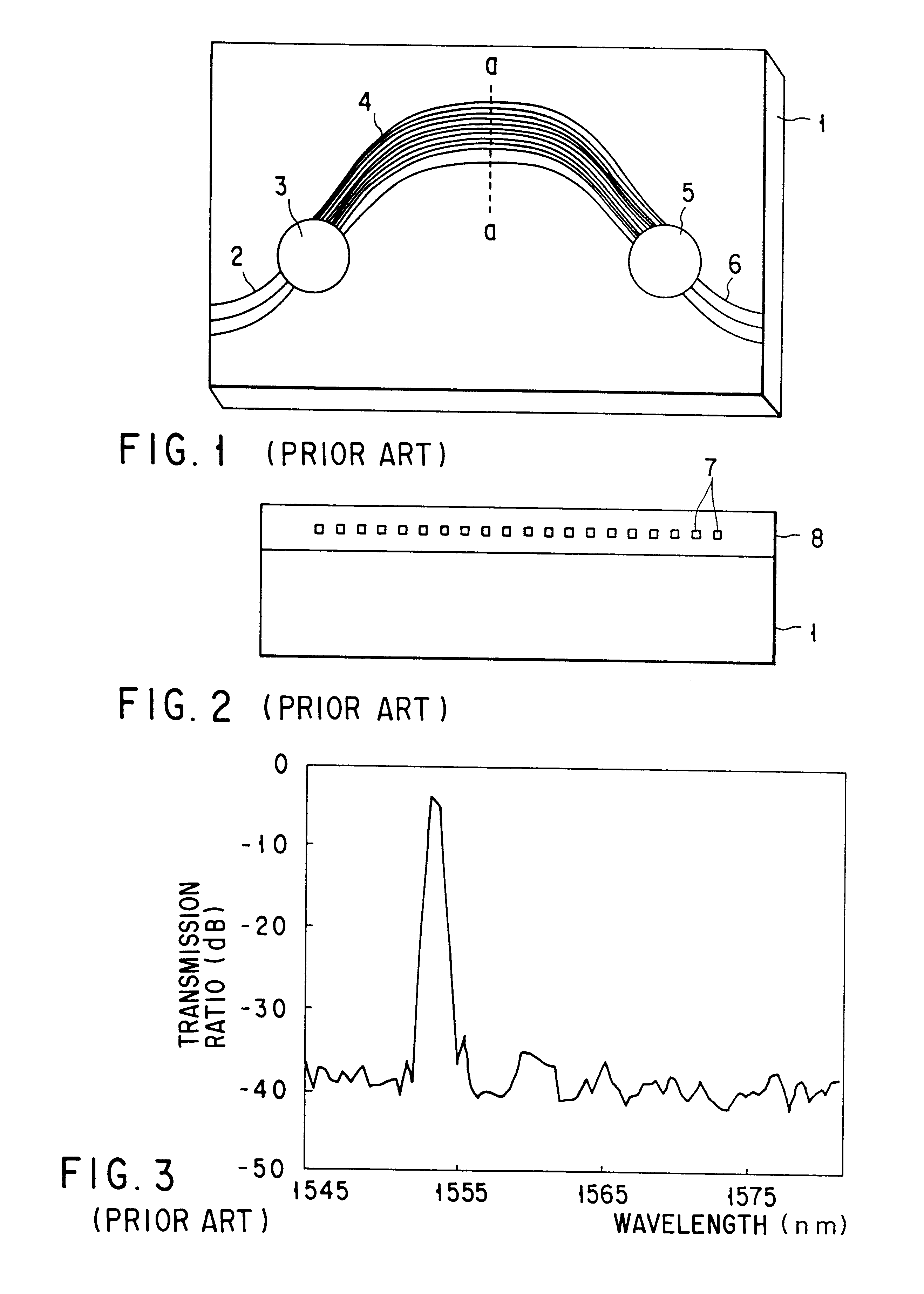 Optical waveguide circuit, its manufacturing method and optical waveguide module having the optical waveguide circuit