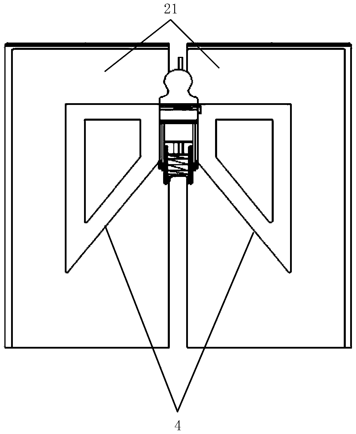 Wind stopping device for ship hull flat steel structure welding