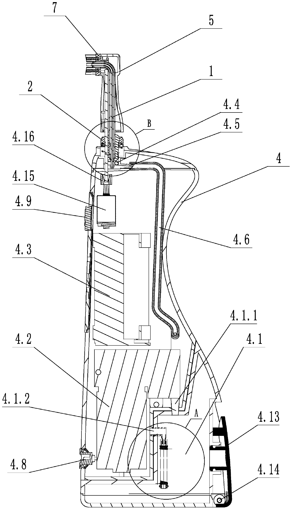 Electric tooth brushing oral irrigator