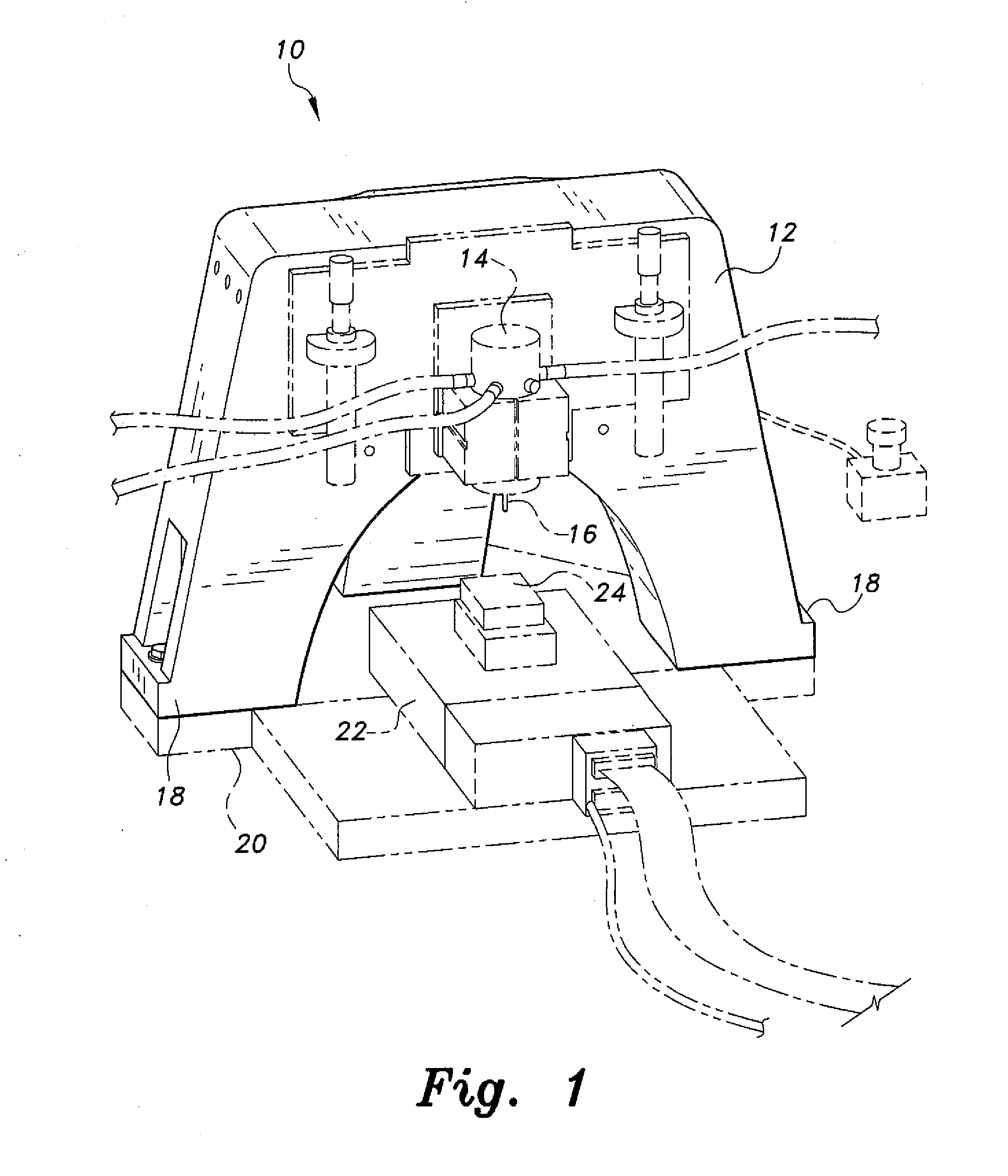 Desktop milling machine with ovate-shaped bridge