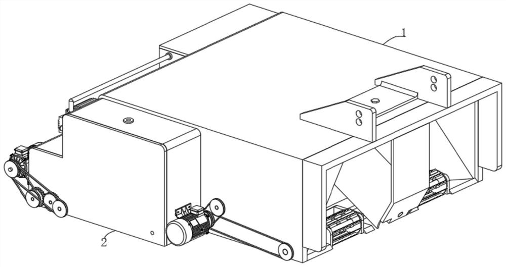 Municipal landscaping soil environment-friendly remediation treatment device and working method thereof