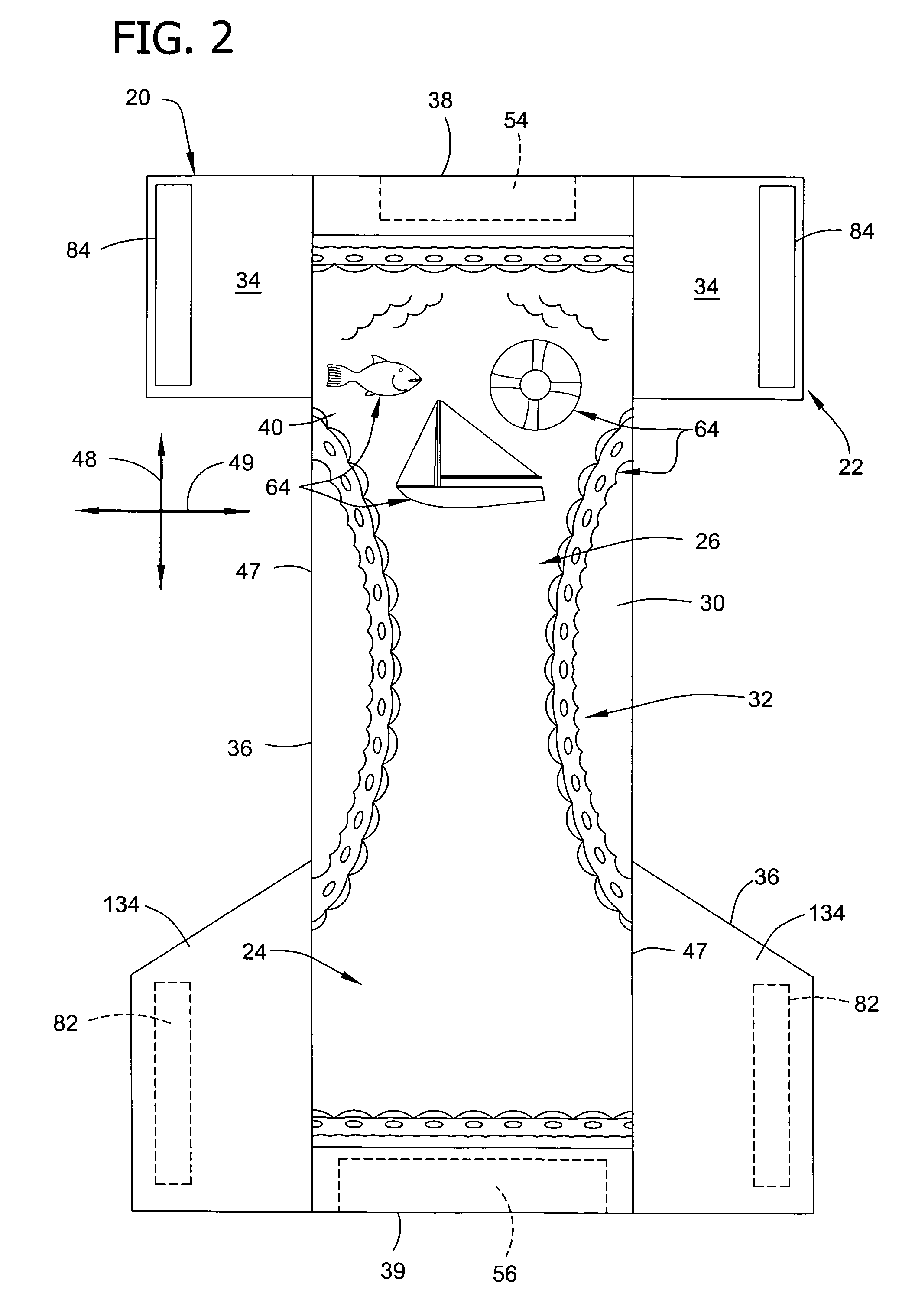 Absorbent article component having applied graphic, and process for making same