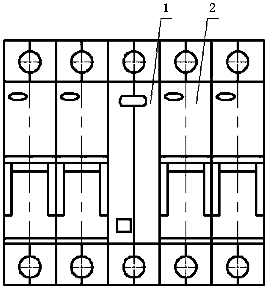 Novel residual-current circuit breaker