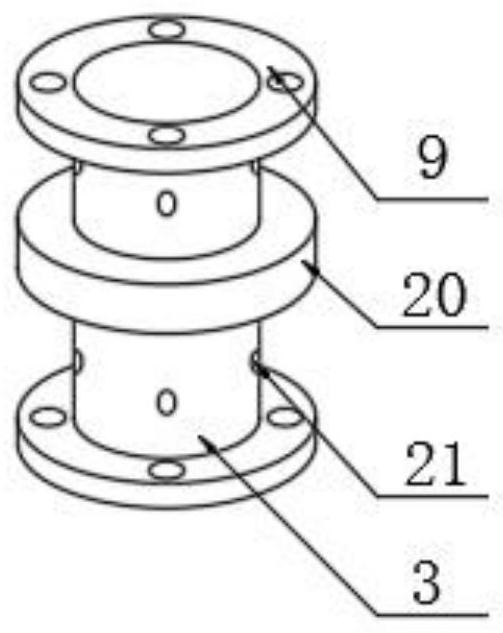 An anchor rod construction device for construction engineering