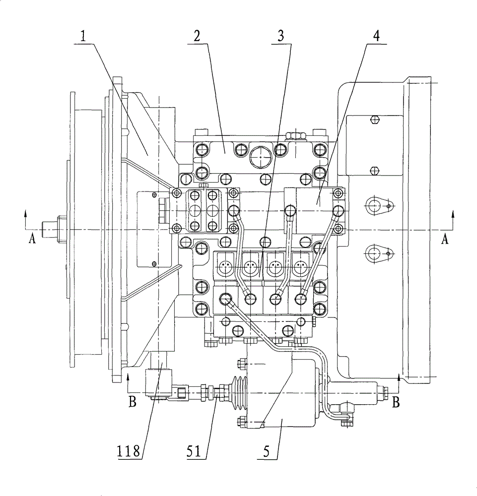 Electromagnetic valve controlled pneumatic shift automatic speed variator