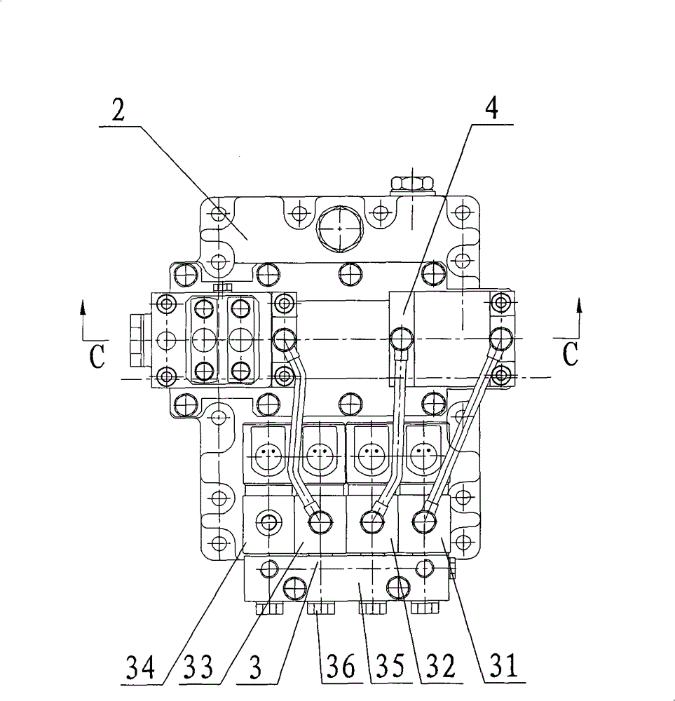 Electromagnetic valve controlled pneumatic shift automatic speed variator