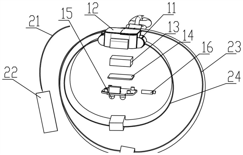 Pet training system based on ultrahigh frequency radio frequency identification