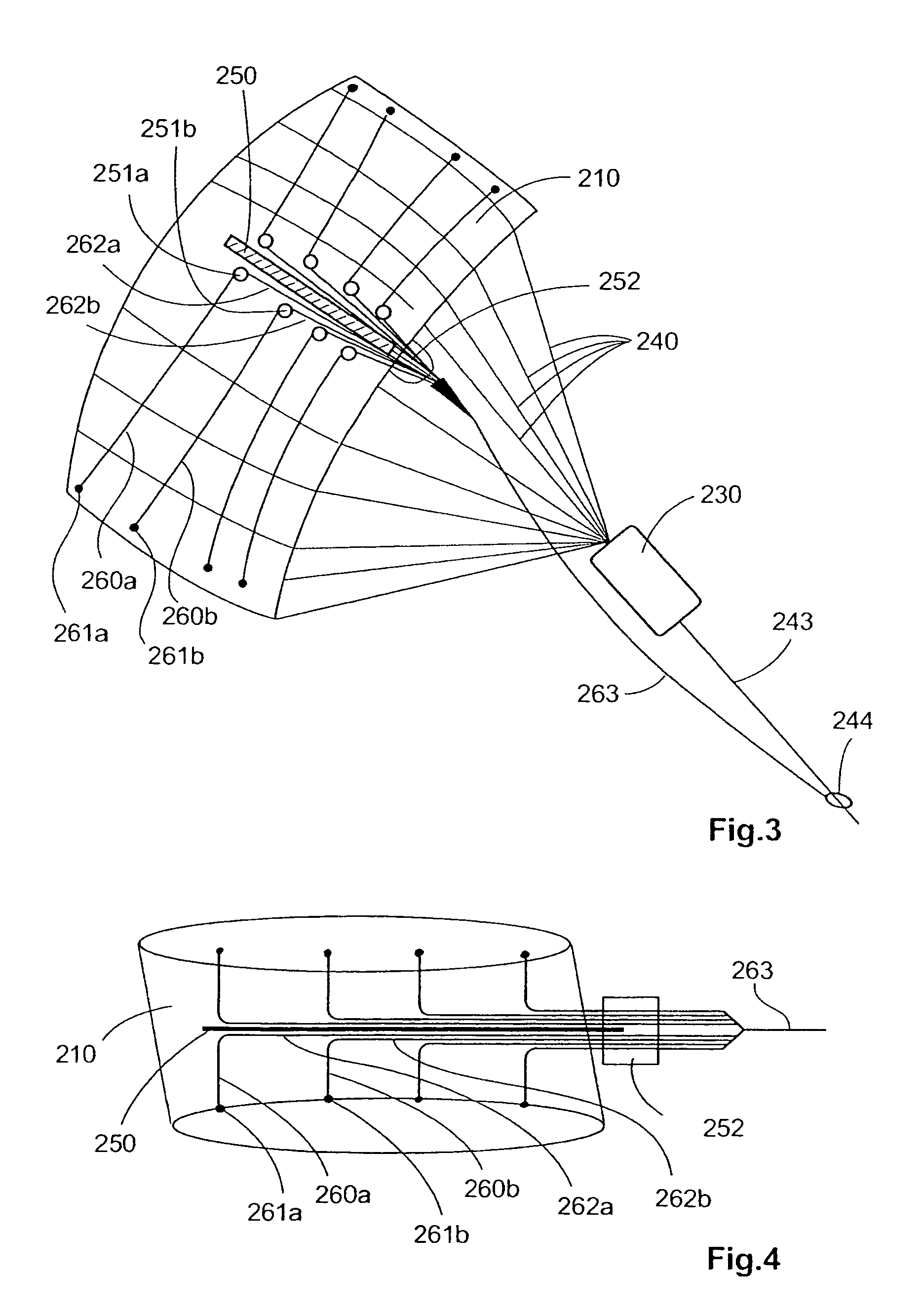 Launch and retrieval arrangement for an aerodynamic profile element and an aerodynamic profile element