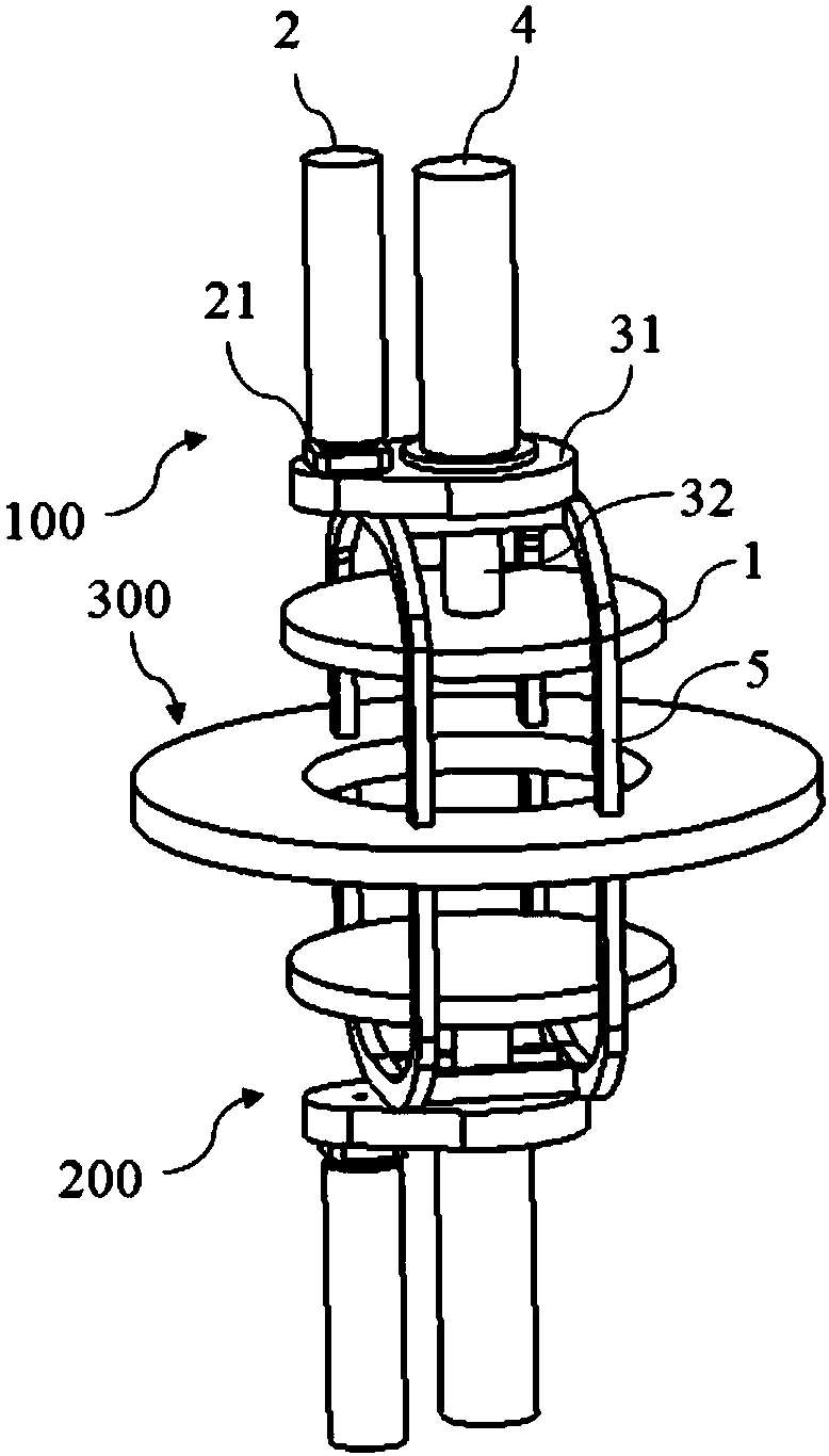 Lead screw and rotary nut double-redundancy valve device for near space airship