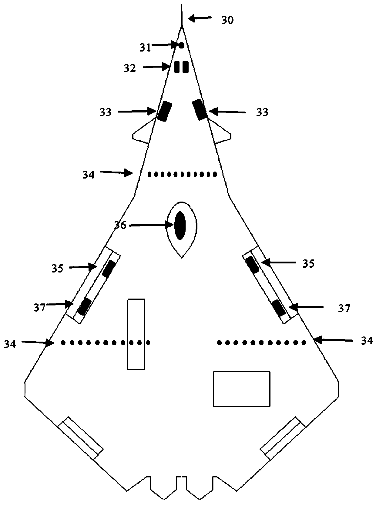 Intelligent aircraft based on flight state perception and flight method