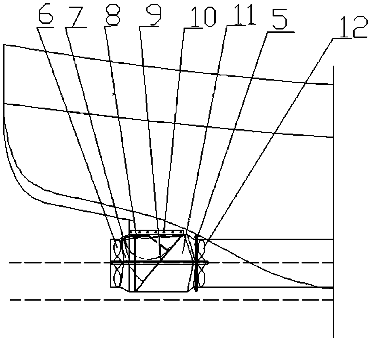 Resistance recovery energy-saving ship