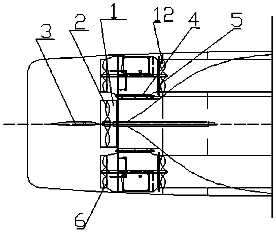 Resistance recovery energy-saving ship