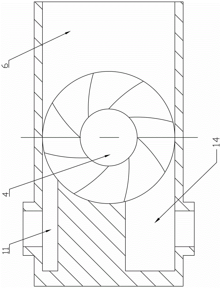 Self-powered hot water booster