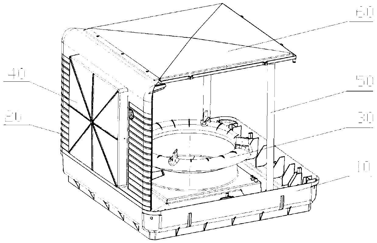 Water-cooling fan