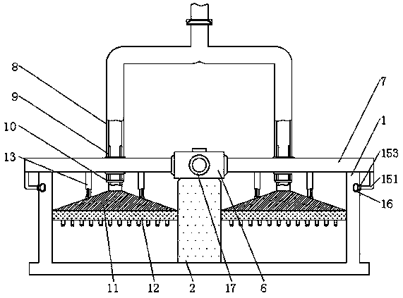 Disc type plucker for spinning process