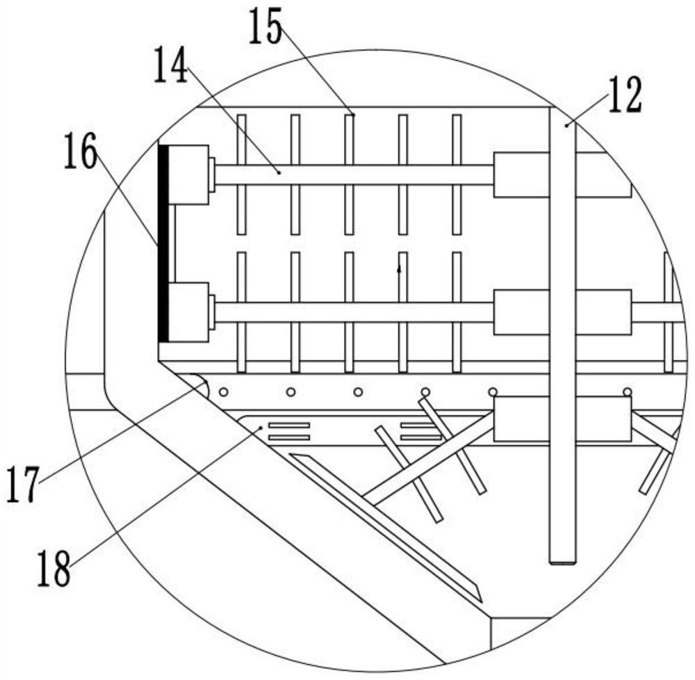 Medical waste crushing and incinerating device and crushing and incinerating method